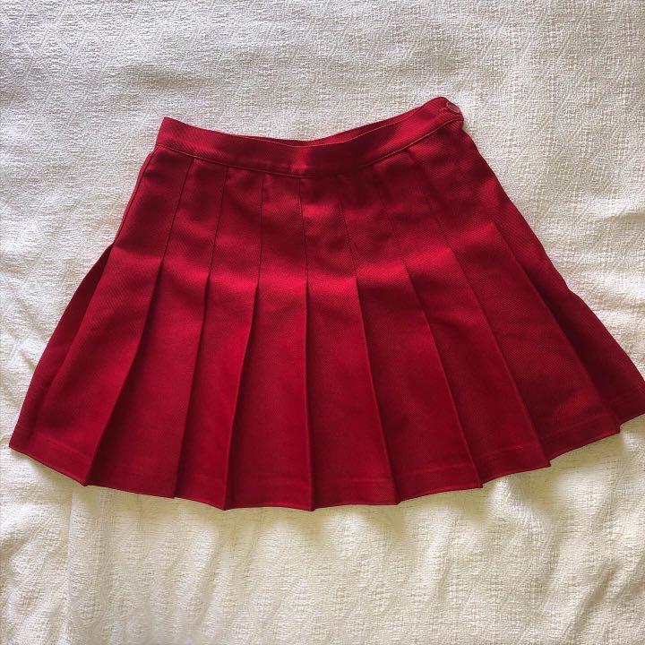 American Apparel Tennis Skirt Women s Fashion Bottoms Skirts on