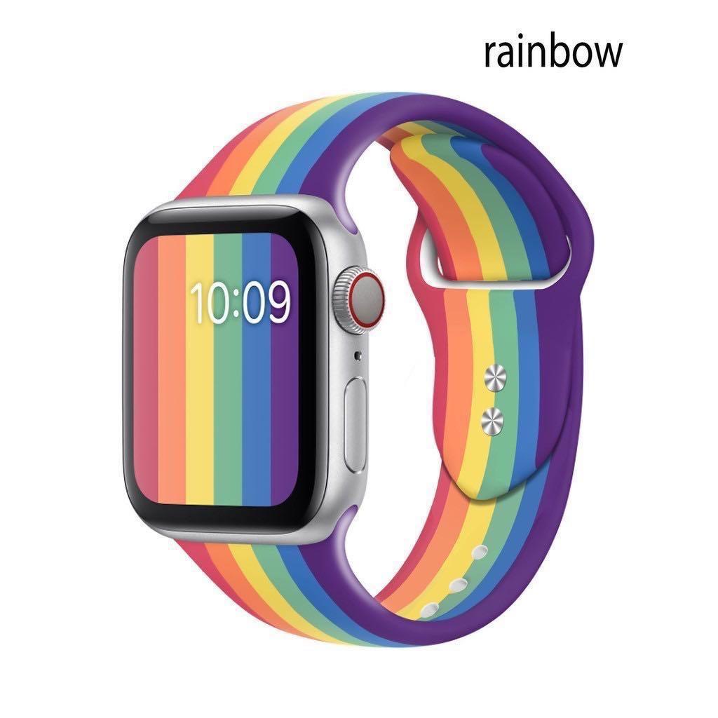 Rainbow iwatch band outlet
