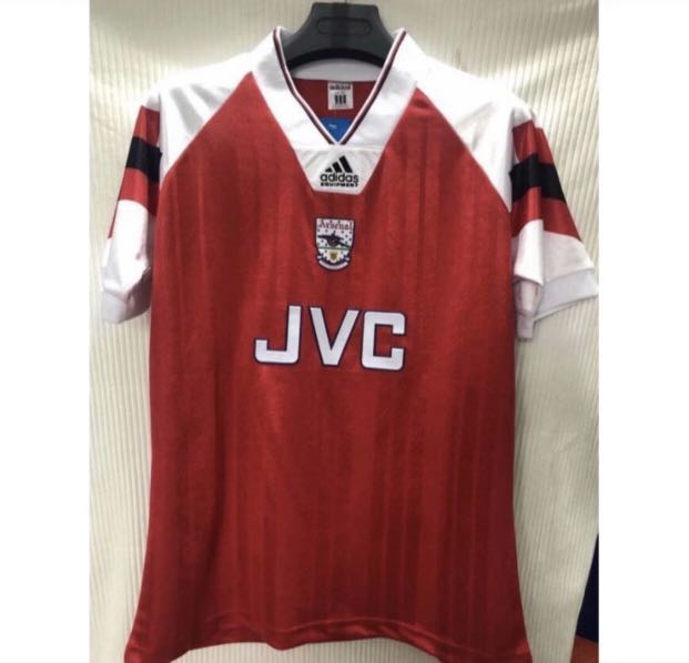 Arsenal Retro Jersey Sports Athletic Sports Clothing On Carousell