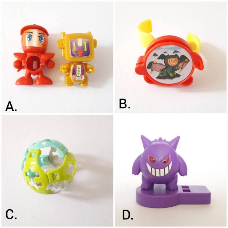Leegte Anoniem Verlichten Assorted toys kinder joy preloved hard toy pokemon, Hobbies & Toys, Toys &  Games on Carousell