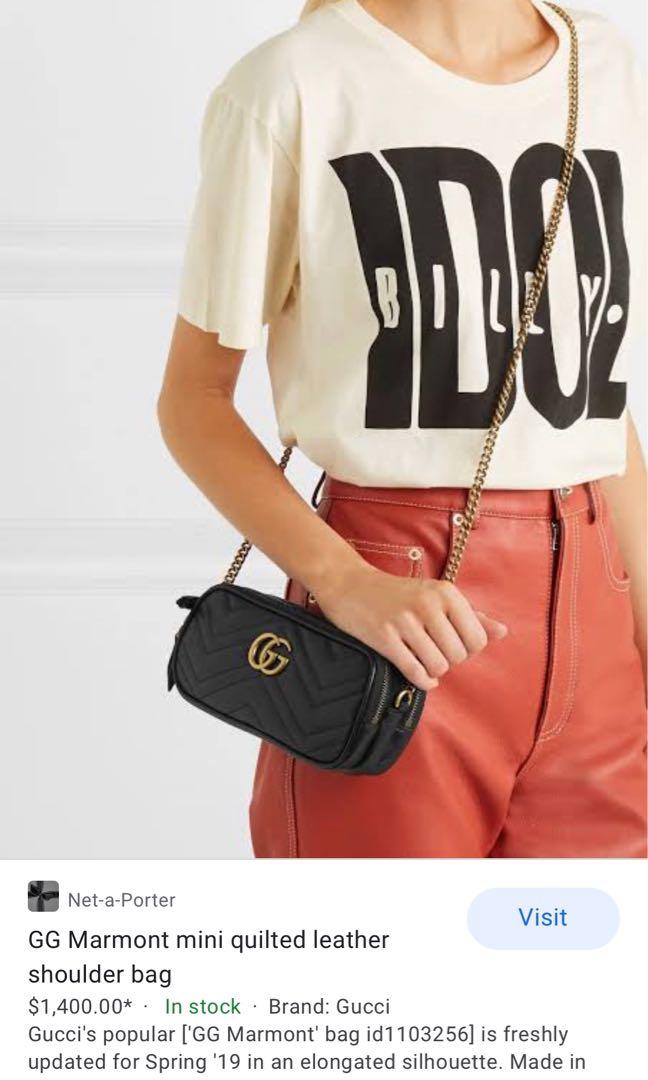 Gucci marmont mini 3 zip online
