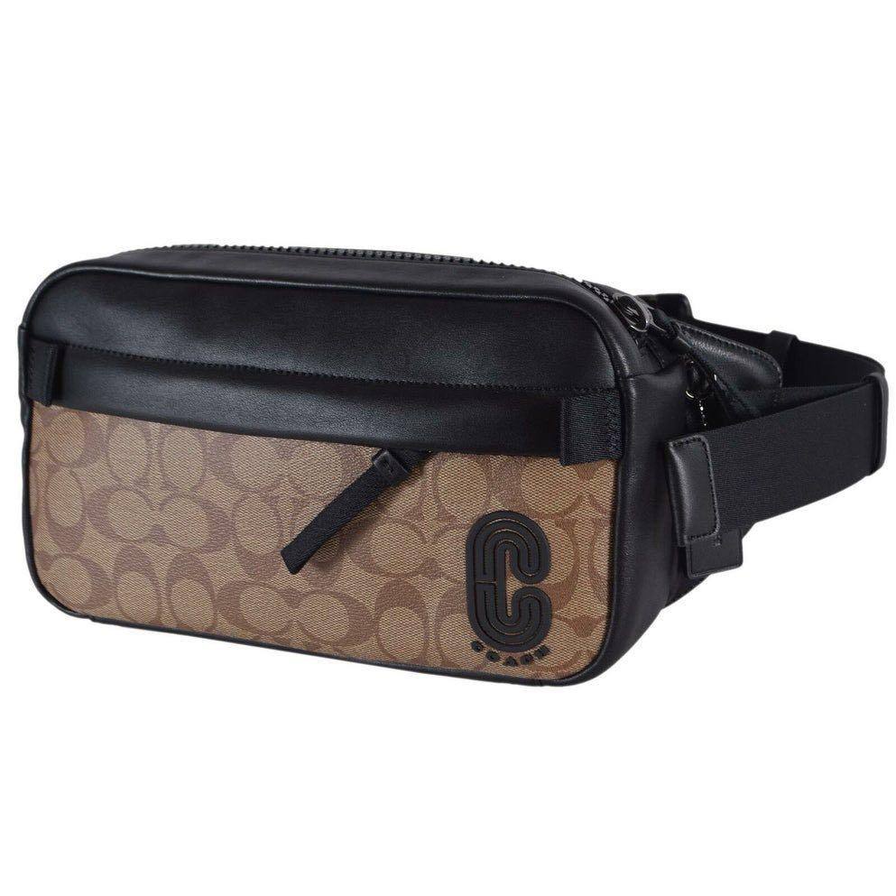 Edge belt bag in signature canvas outlet