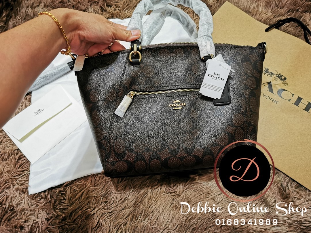 Coach Prairie Satchel In Signature Canvas 2024 favors