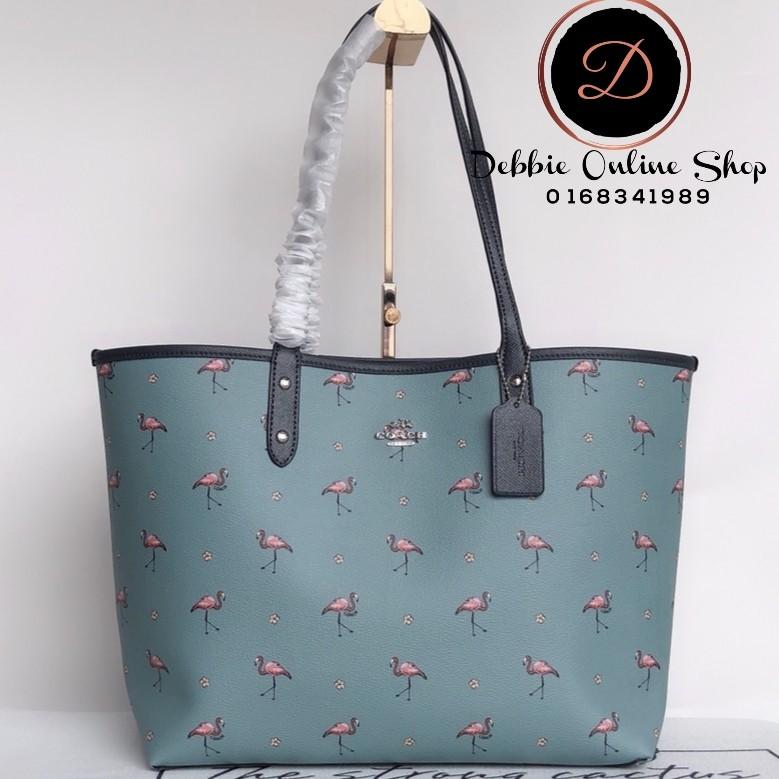 coach flamingo tote