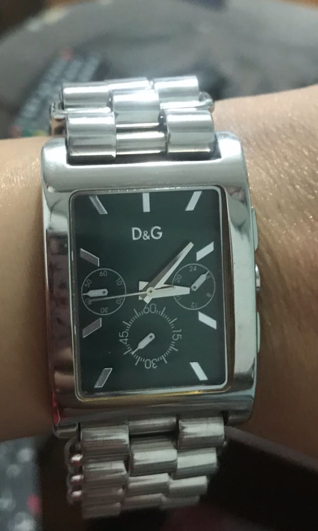 D&g square watch cheap