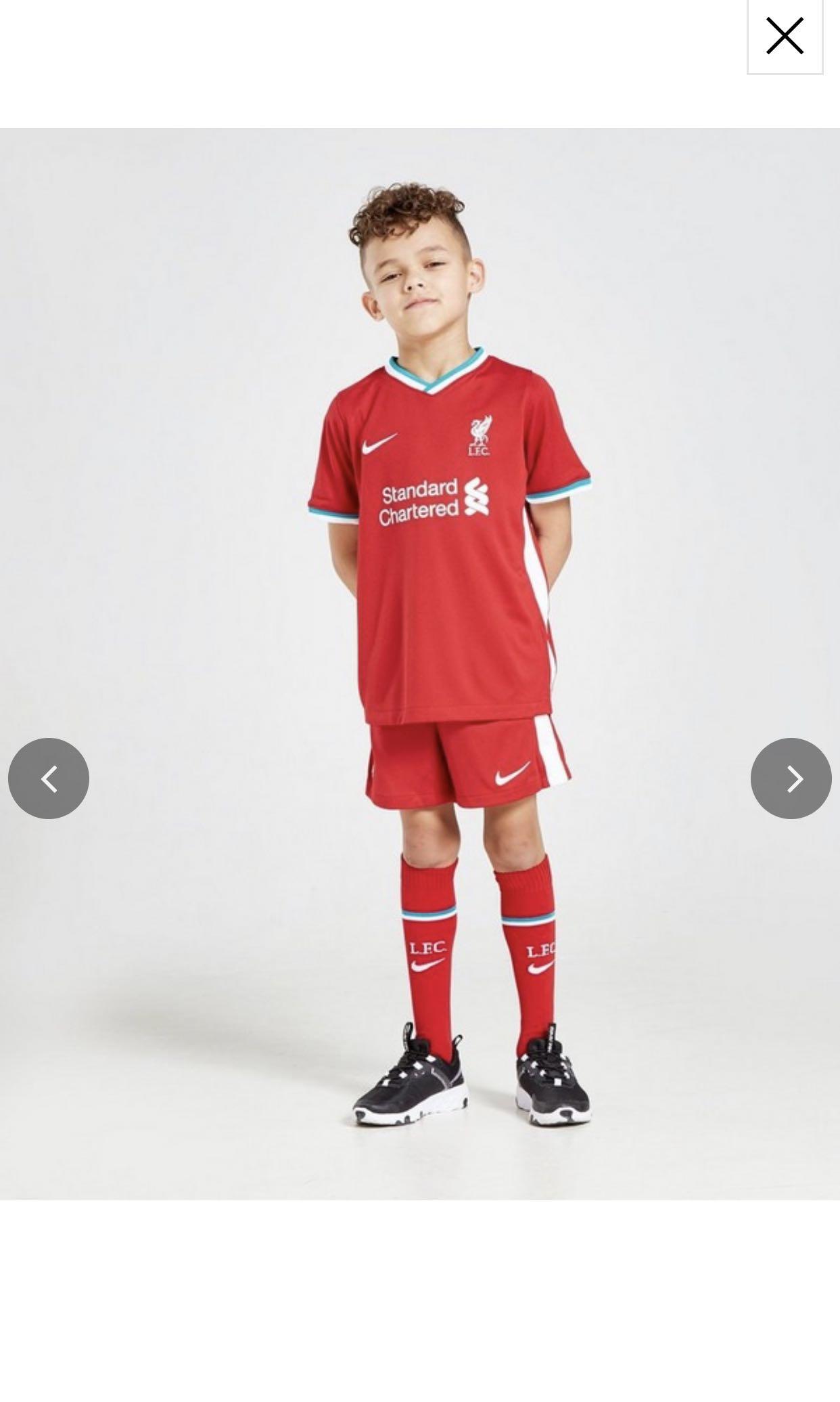 Children's liverpool sales football kit