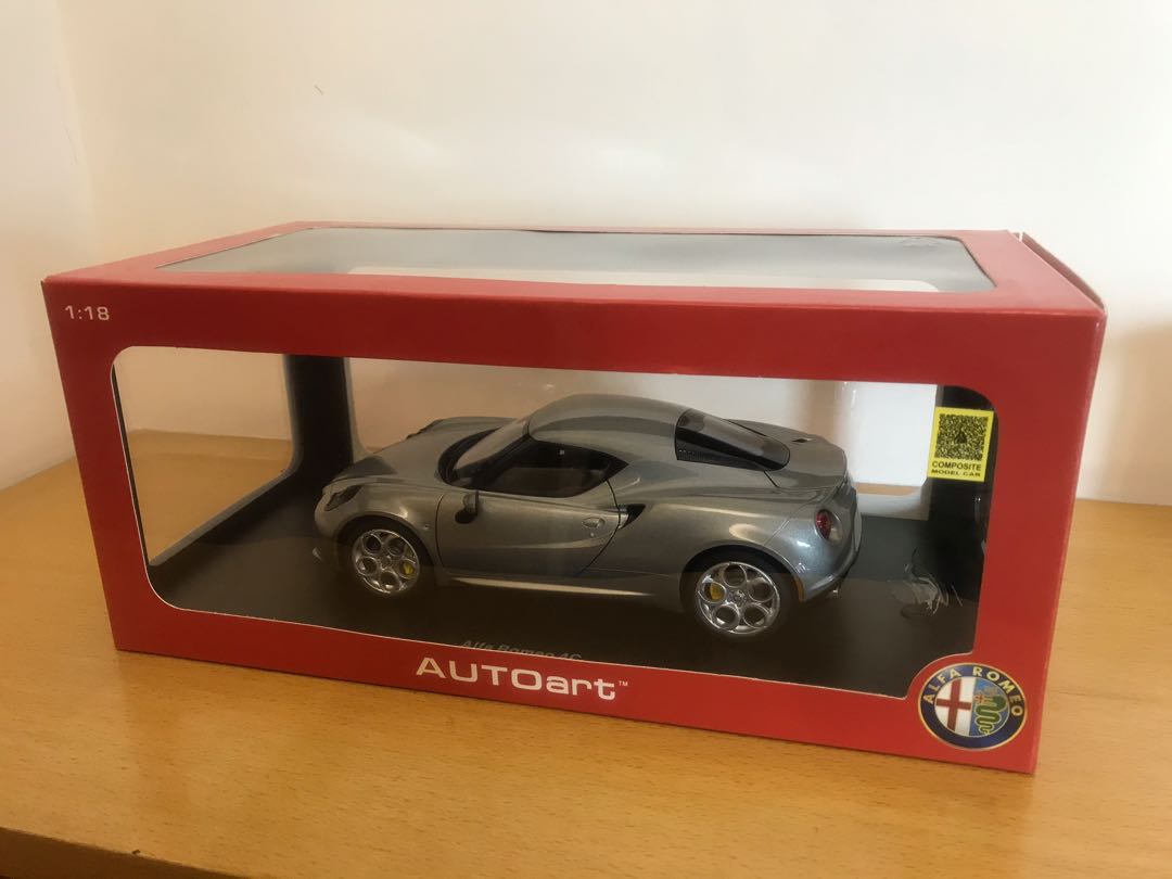 Autoart 1 18 Alfa Romeo 4c 玩具 遊戲類 玩具 Carousell