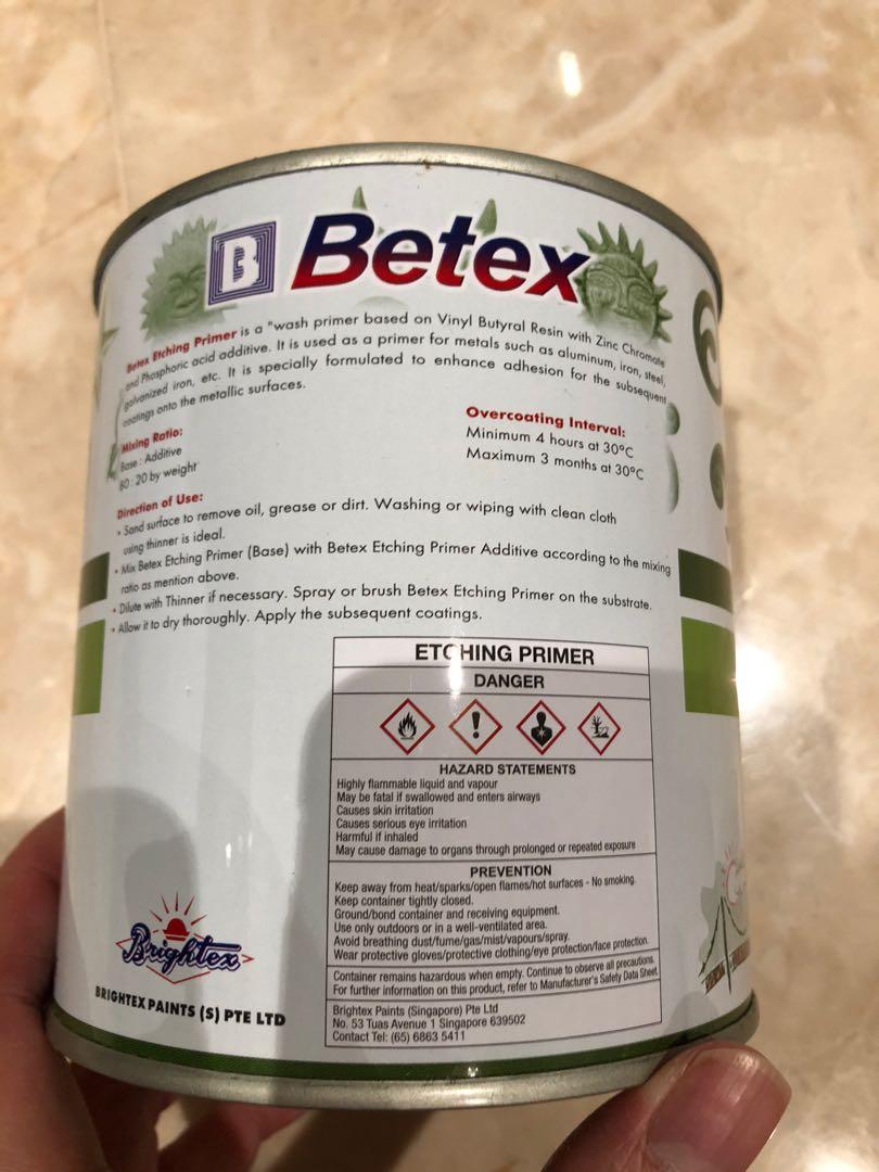 Betex A20 dark green etching primer, Everything Else on Carousell
