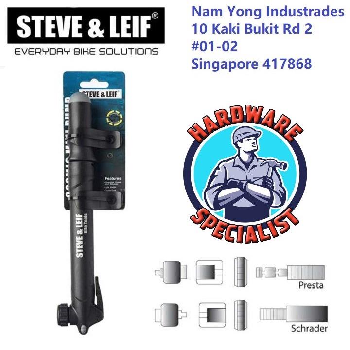 steve and leif bike pump