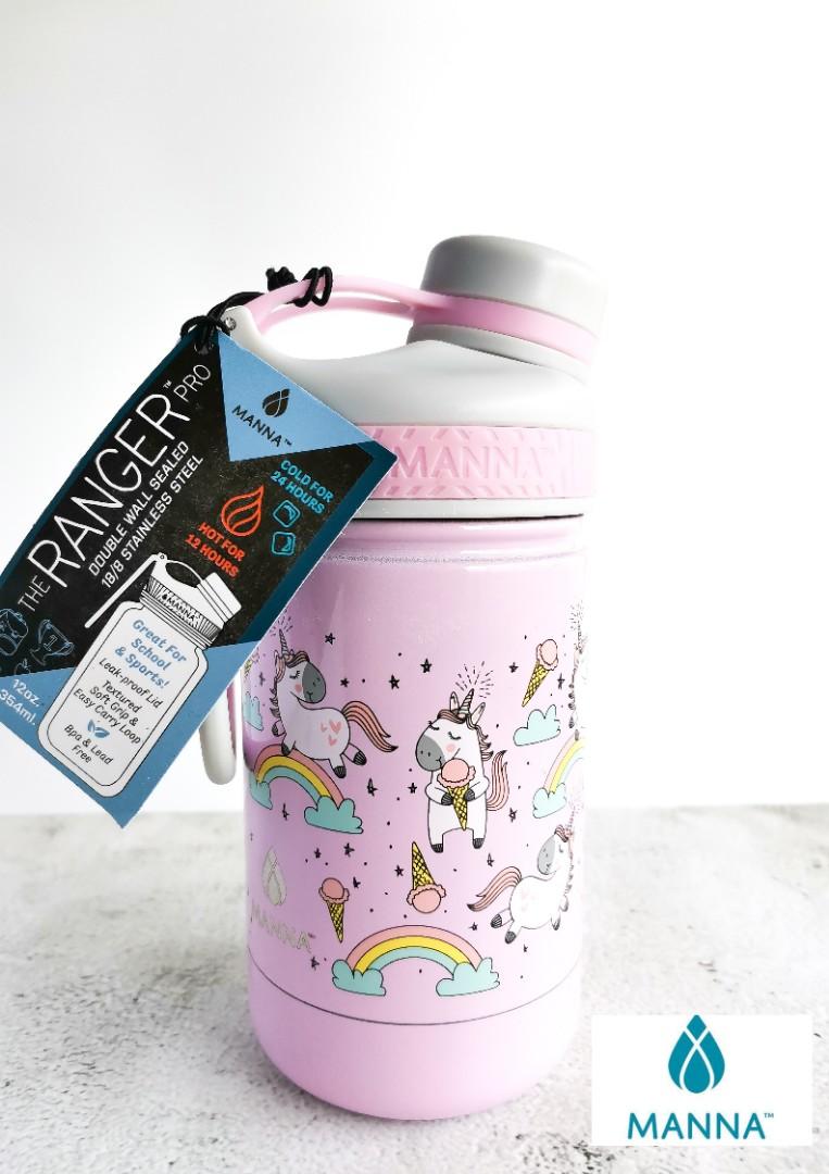 brandnew manna ranger pro 12 oz stainless steel water bottle furniture home living kitchenware tableware water bottles tumblers on carousell