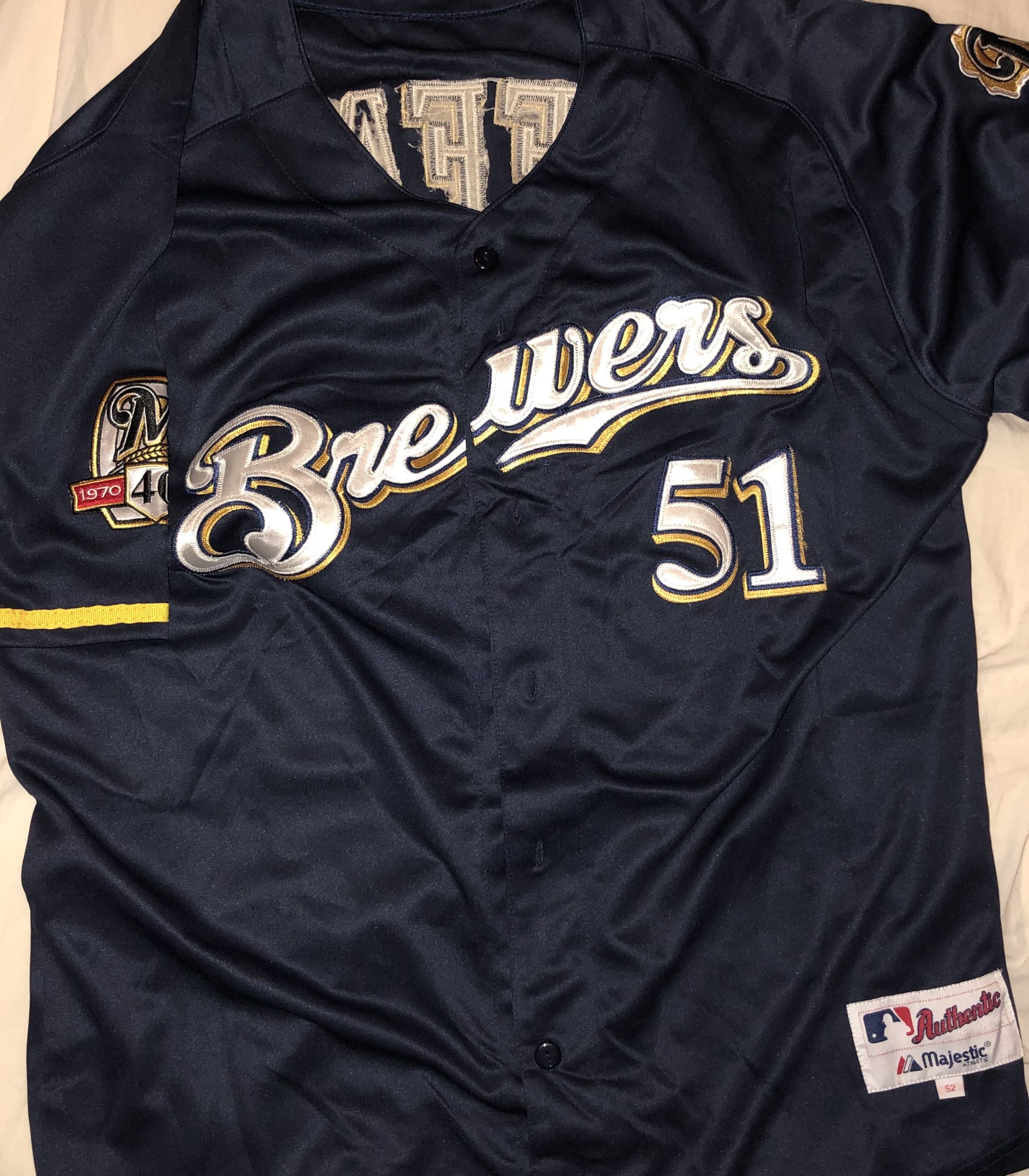 brewers baseball jersey