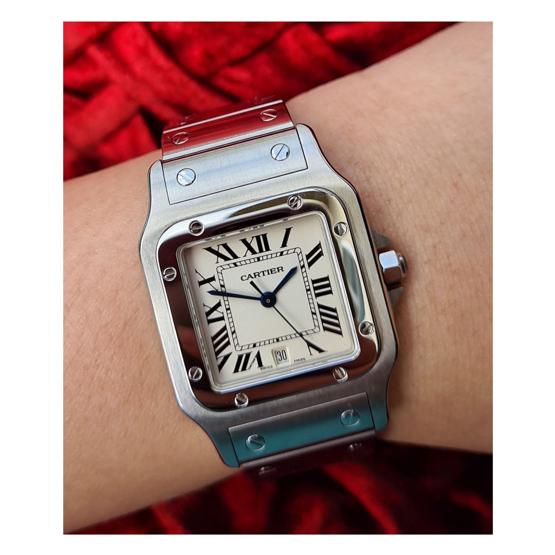 Cartier Santos Galbee LM Luxury Watches on Carousell