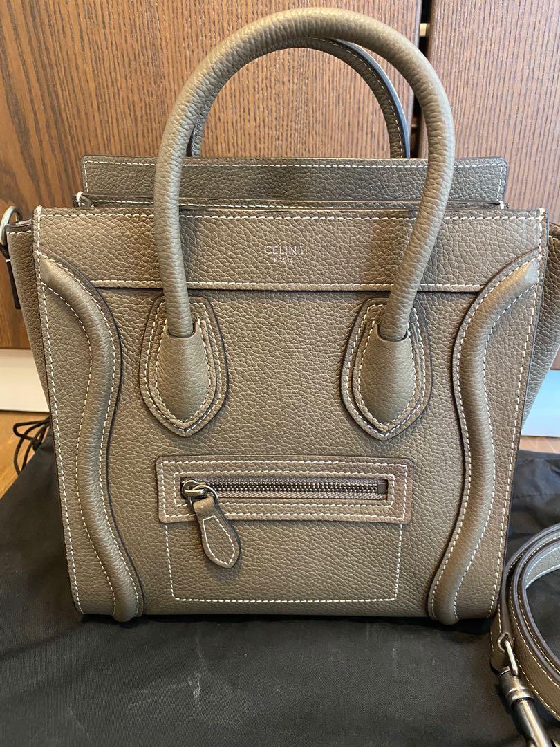 Celine drummed leather hot sale
