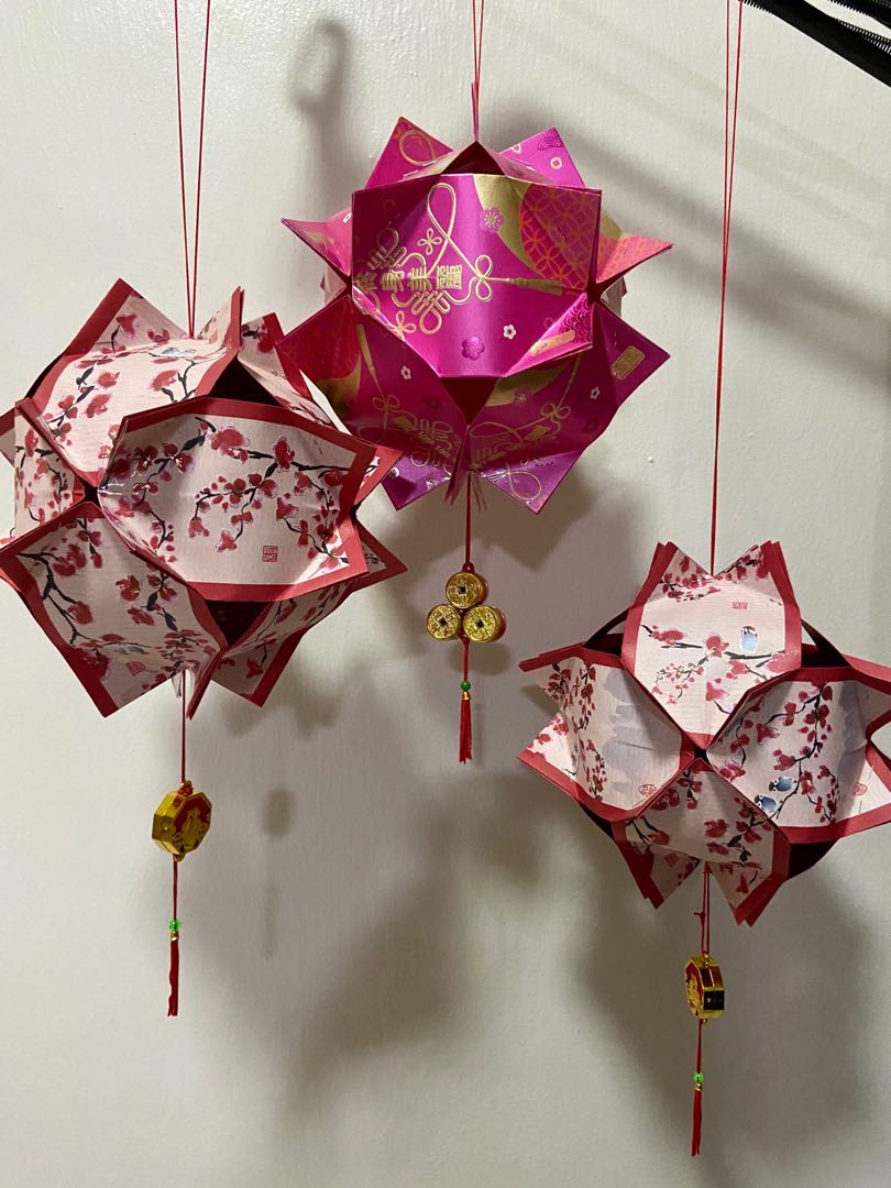 Cny Hongbao Angbao Lantern B Design Craft Handmade Craft On Carousell Year lantern using red packets, pin on cny red envelopes lanterns ang pow hong bao stacey plassmann. cny hongbao angbao lantern b