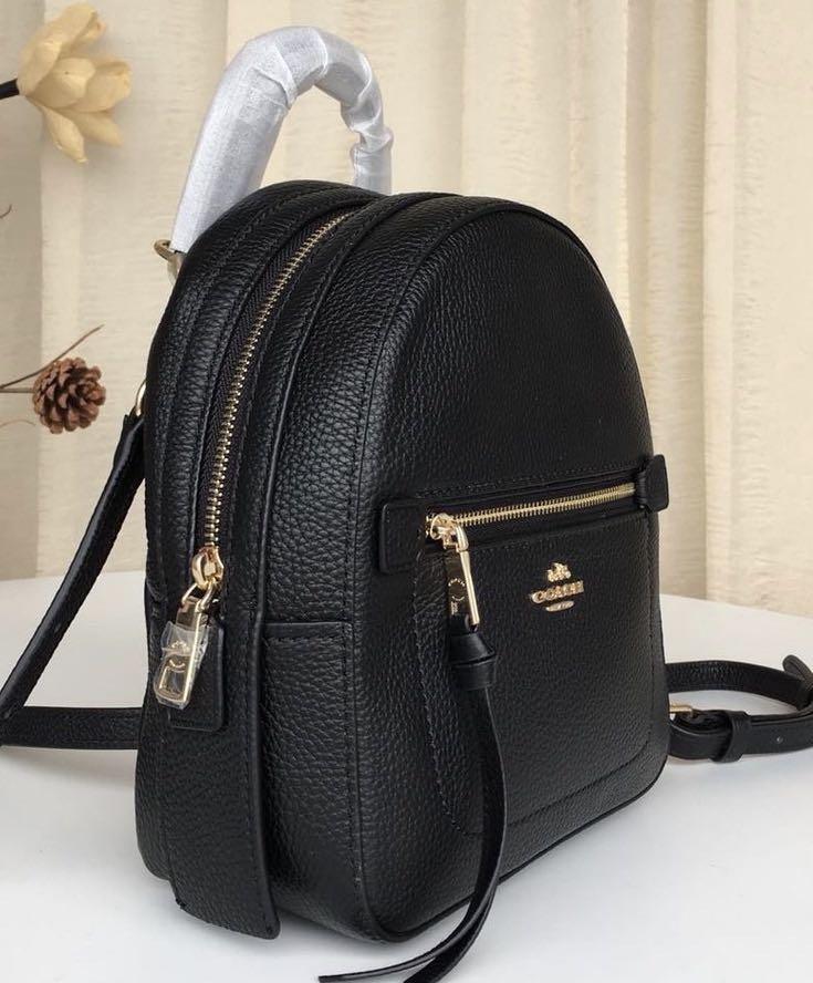 Coach andi backpack size on sale