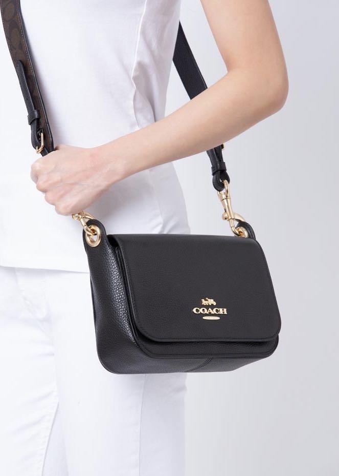Coach leather 2025 jess messenger