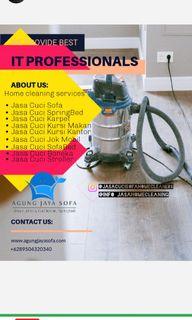 Cuci Sofa, Springbed & Home Cleaning Services