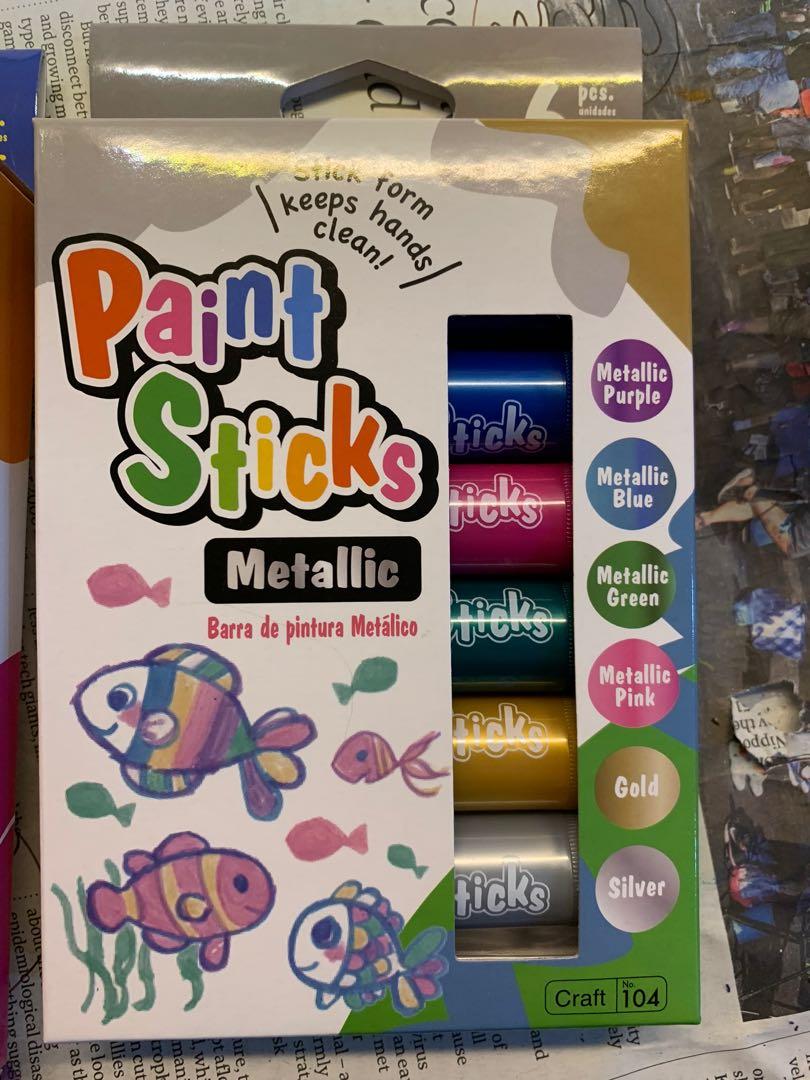 Daiso Paint Sticks, Hobbies & Toys, Stationery & Craft, Craft Supplies