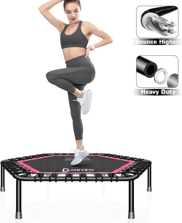 Darchen 450 lbs clearance mini trampoline for adults