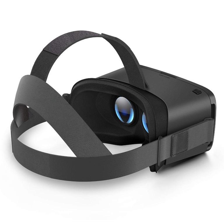 Destek VR Headset (Category: Virtual Reality) located in Las Pinas. Submitted by clearancefanatic (Listing ID 1033081636, Image 3). Description: DESTEK V5 VR Headset, 110°FOV Anti-Blue Light Eye Protected HD Virtual Reality Headset w/Bluetooth Controller for iPhone 11/Pro/X/Xs/XR/Max,for Samsung S20/S10/Note 10/9/Plus,Phones w/5.5-6.8in Screen.