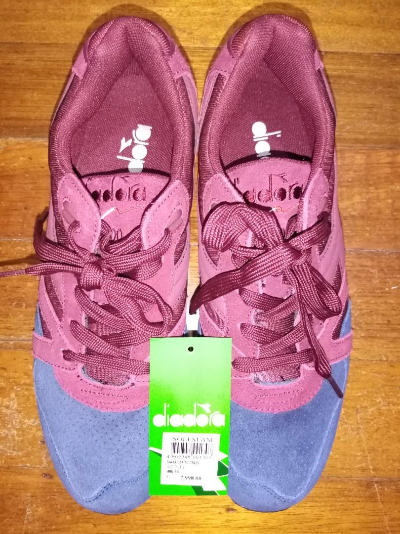 purple diadora sneakers
