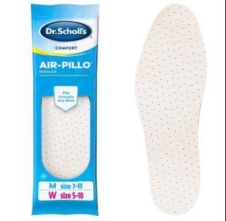 Dr. Scholl's 1-Pair Air-Pillow Insoles Ultra-Soft Cushioning Foam for Men Women