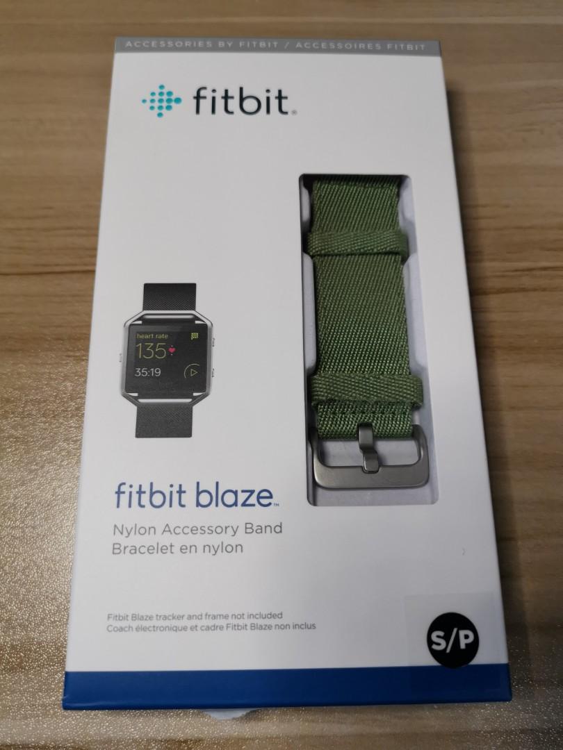 Fitbit blaze nylon online band