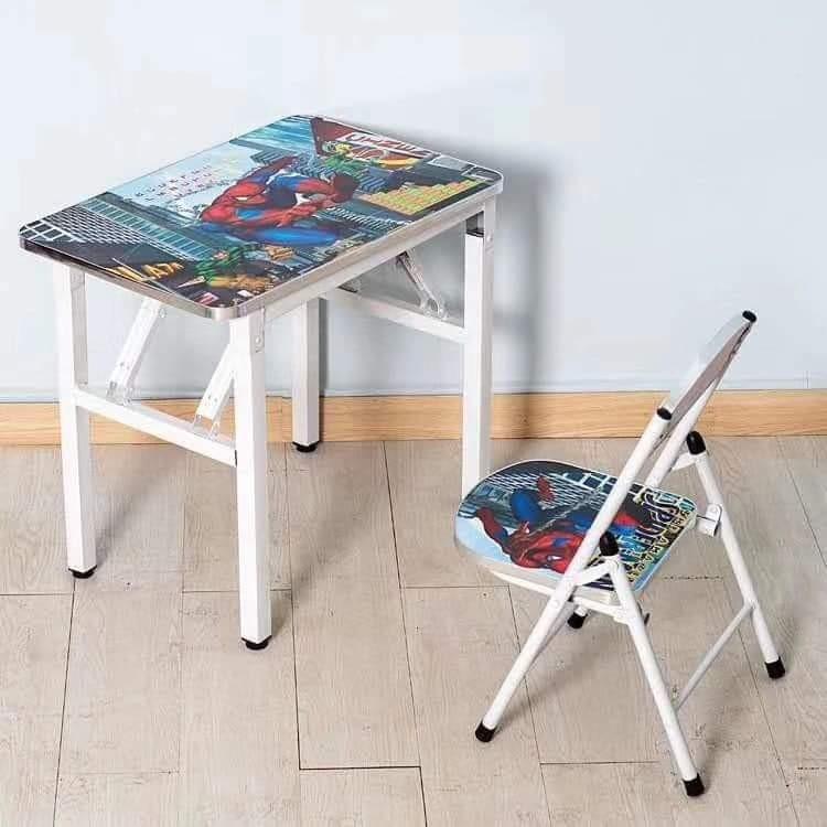character folding table and chairs