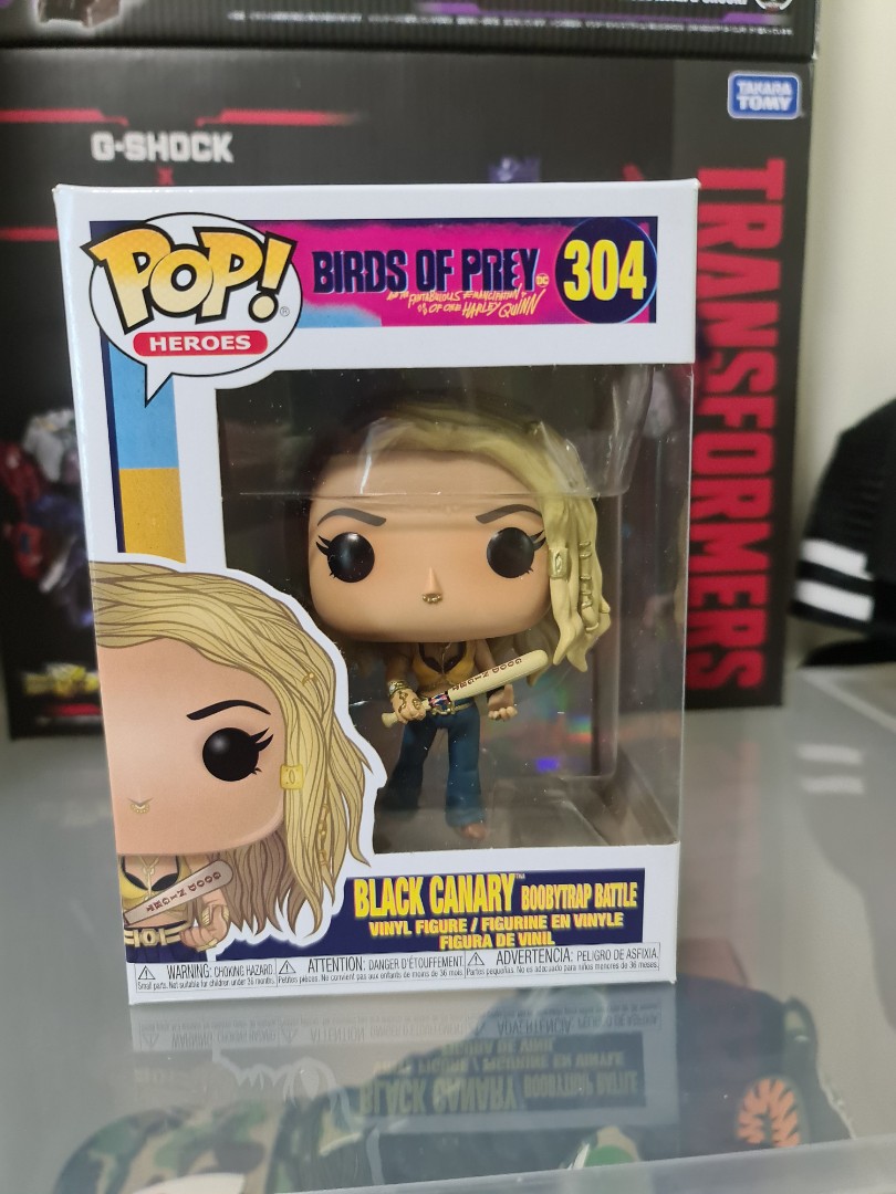 birds of prey black canary funko pop