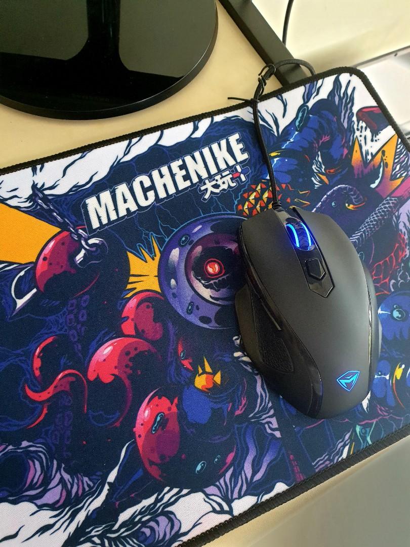 Gaming Mouse - Machenike M1 Wired Mouse and Mousepad Set, Video Gaming ...