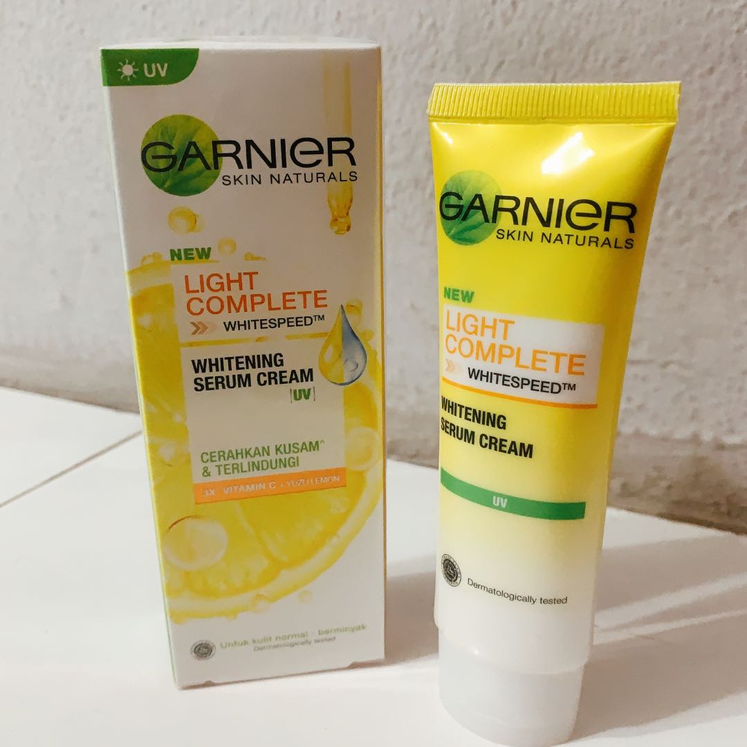 Garnier light complete sales whitening serum cream