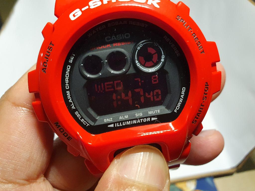 美品】G-SHOCK GD-X6900RD-4JF RED レッド