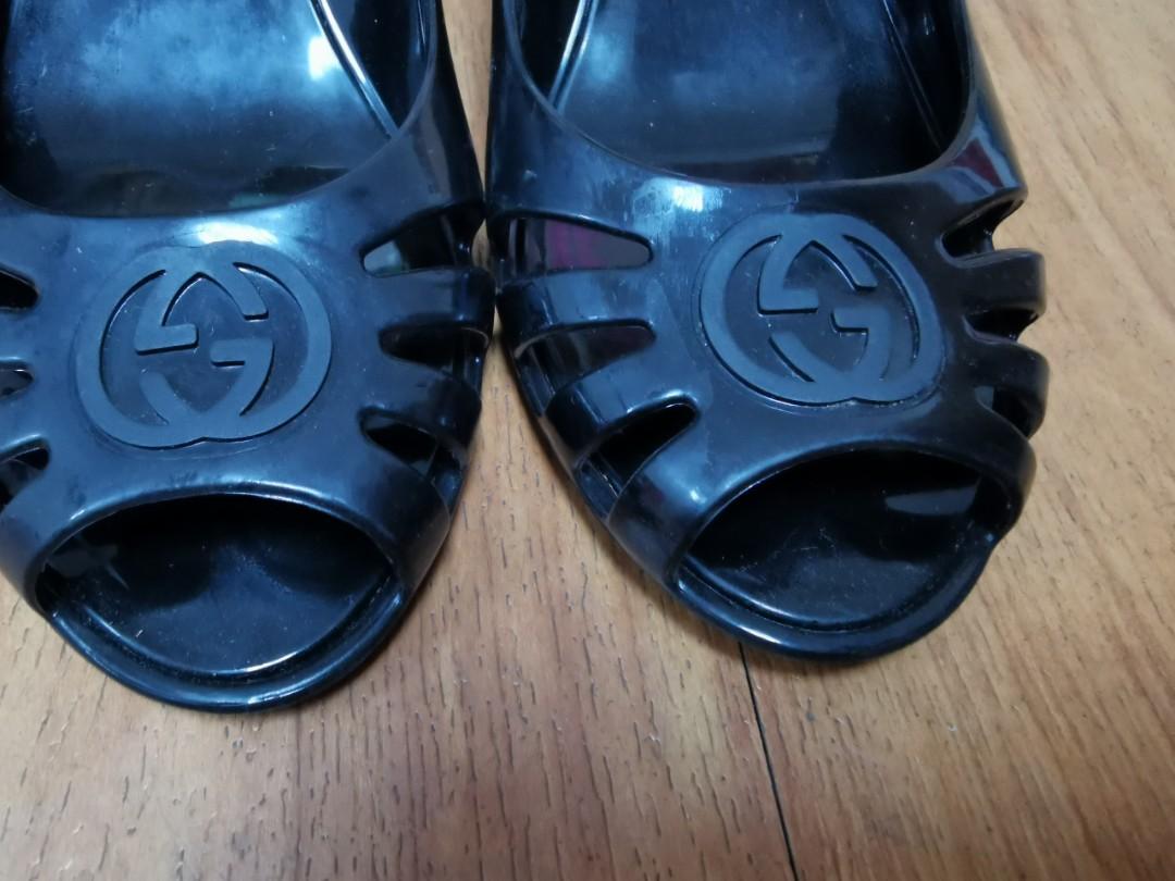 Gucci marola jelly new arrivals wedge