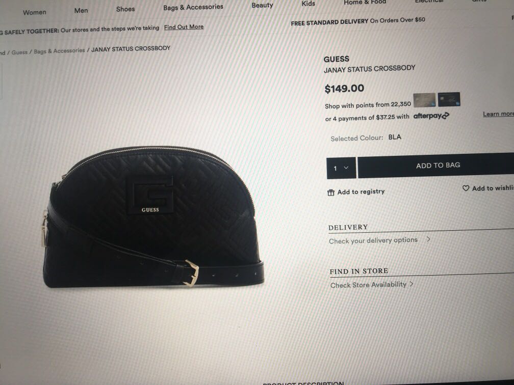 Guess hot sale handbags afterpay