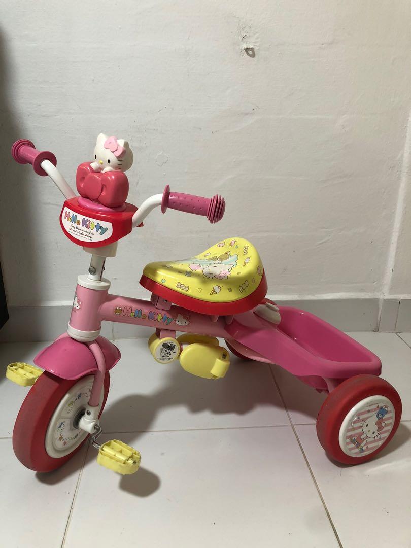 hello kitty tricycle, Babies & Kids, Babies & Kids Fashion on Carousell