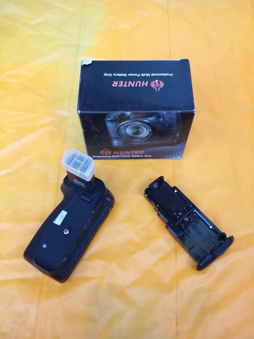 hunter power baterry grip untuk canon eos 60d 60da