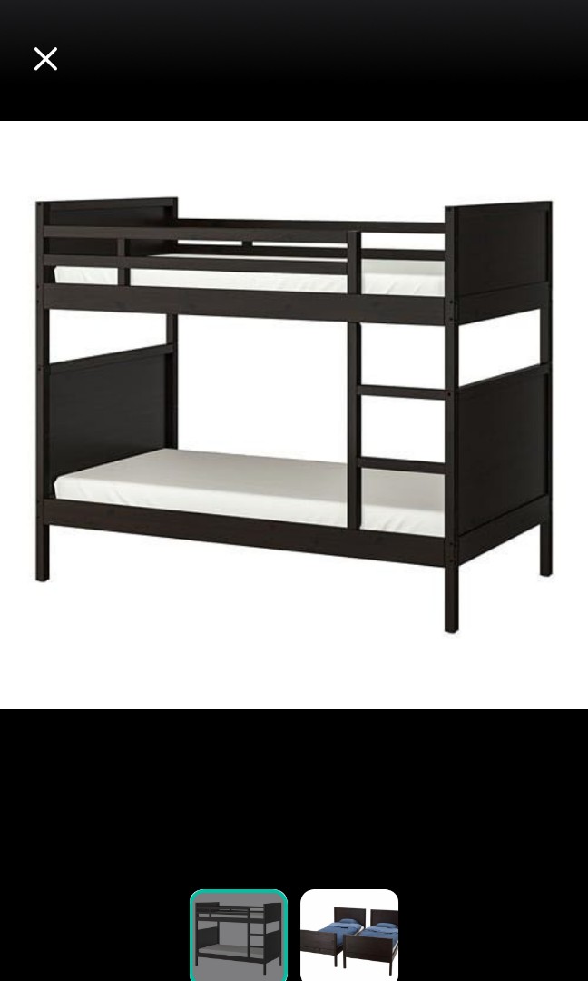 Ikea Bunk Bed, Furniture & Home Living, Furniture, Bed Frames & Mattresses on Carousell