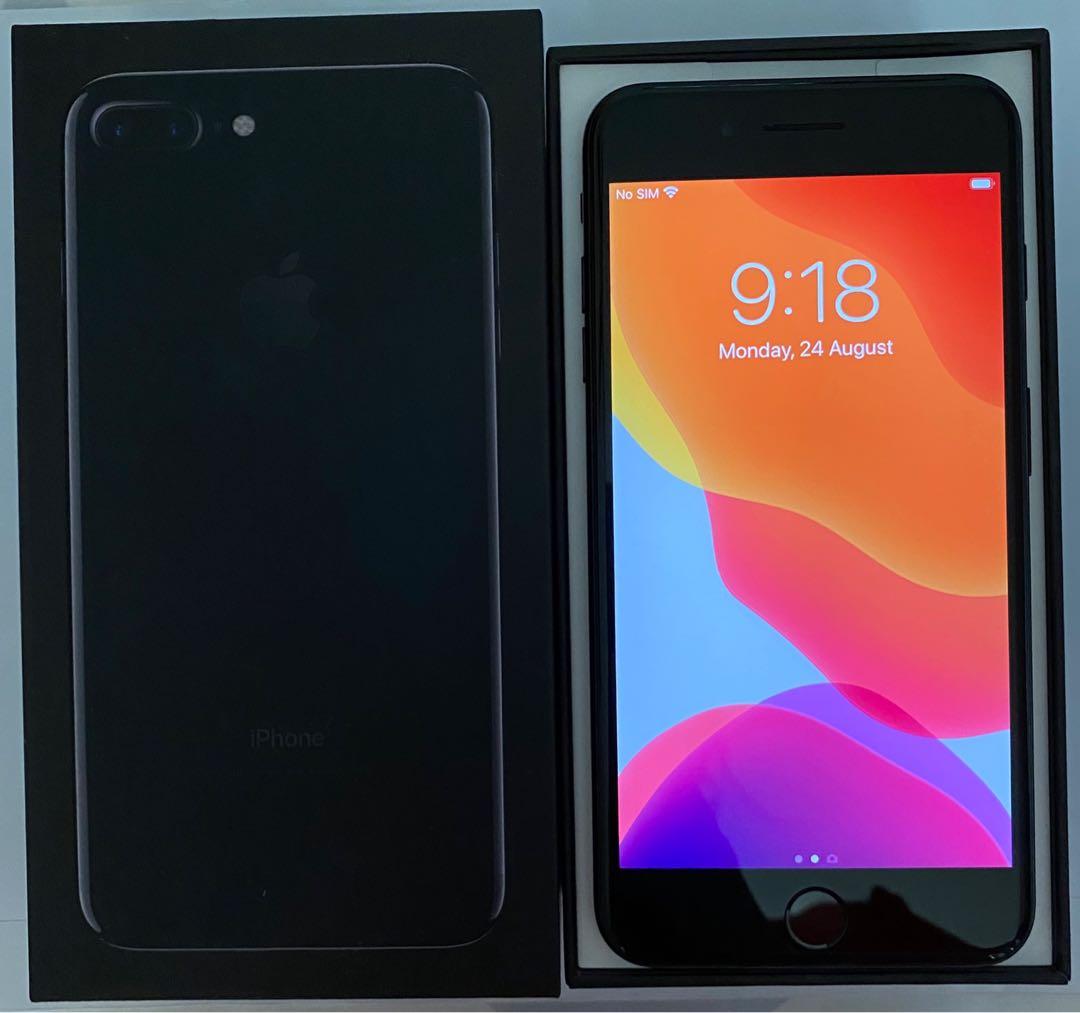 Iphone 7 Plus Jet Black Mobile Phones Tablets Iphone Iphone 7 Series On Carousell