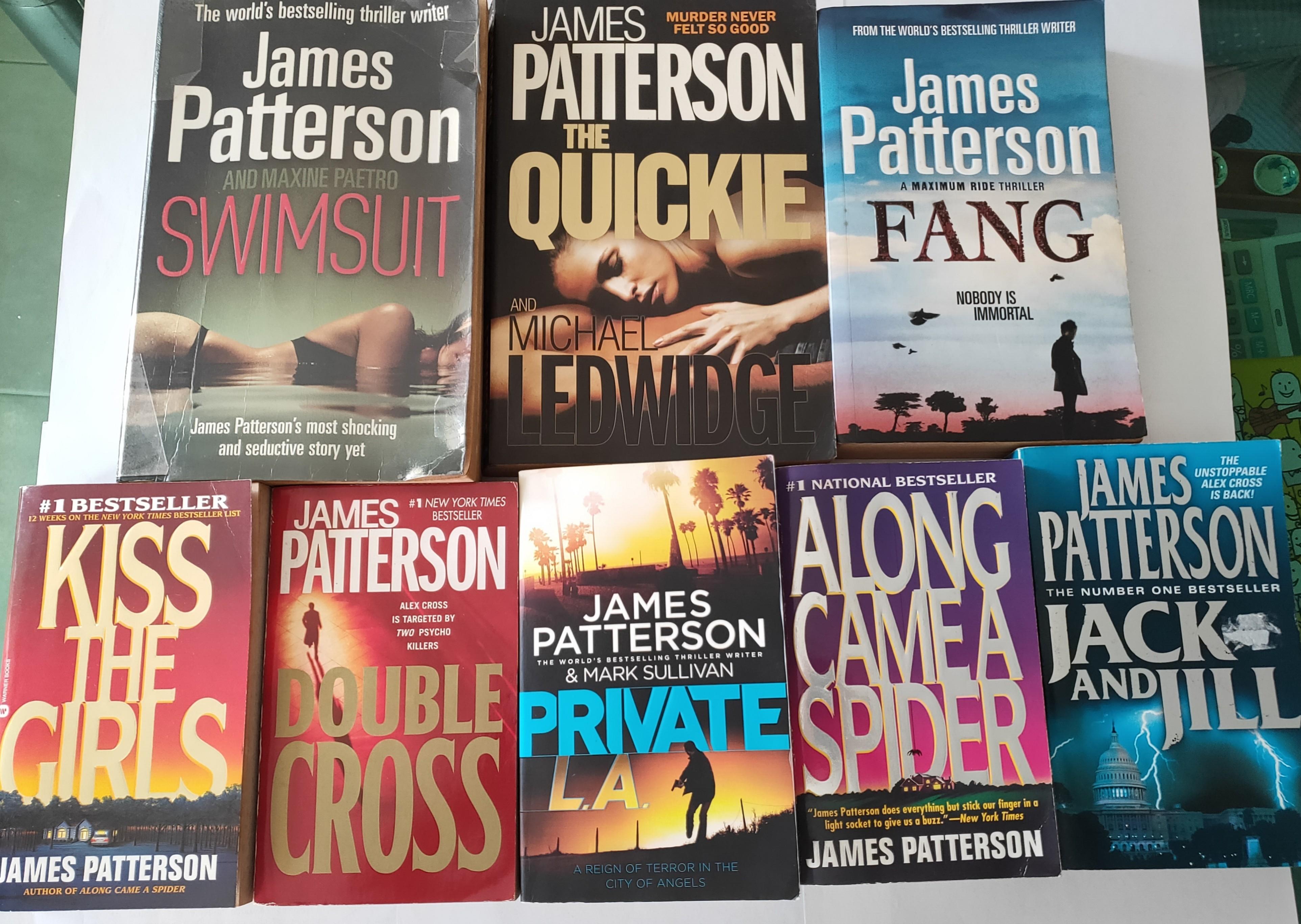 James Patterson Books Books Stationery Non Fiction On Carousell