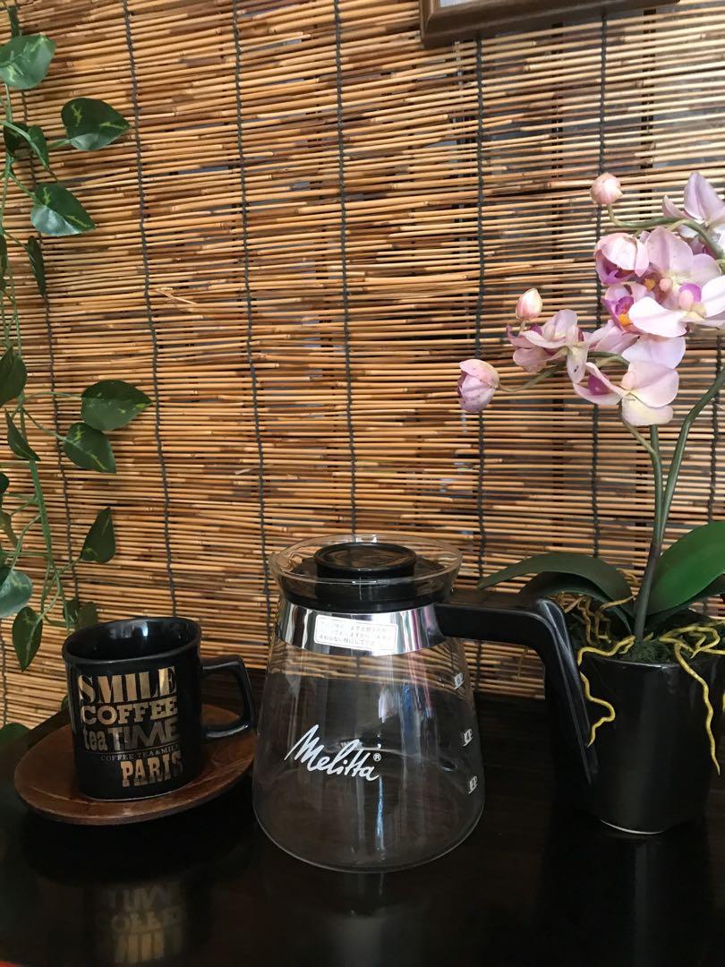 Japan MELITTA Coffee Glass jar (Category: Coffee Machines & Makers) located in Quezon City. Submitted by whatsinmyclosett (Listing ID 1033041099, Image 3). Description: MELITTA coffee glass ☑️made in japan ☑️good condition ☑️BRANDED ☑️with japanese stickers ☑️good for 6cups of coffee ☑️No Return No Exchange ☑️looks new pa ☑️manage your expectations this is second hand item i sell low legit japan coffee glass marami nag hahanap ng mga glass galing
