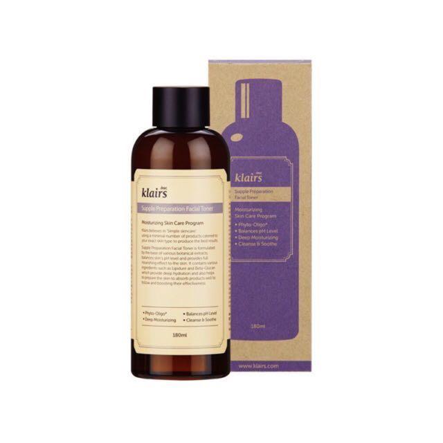 klairs toner supple preparation