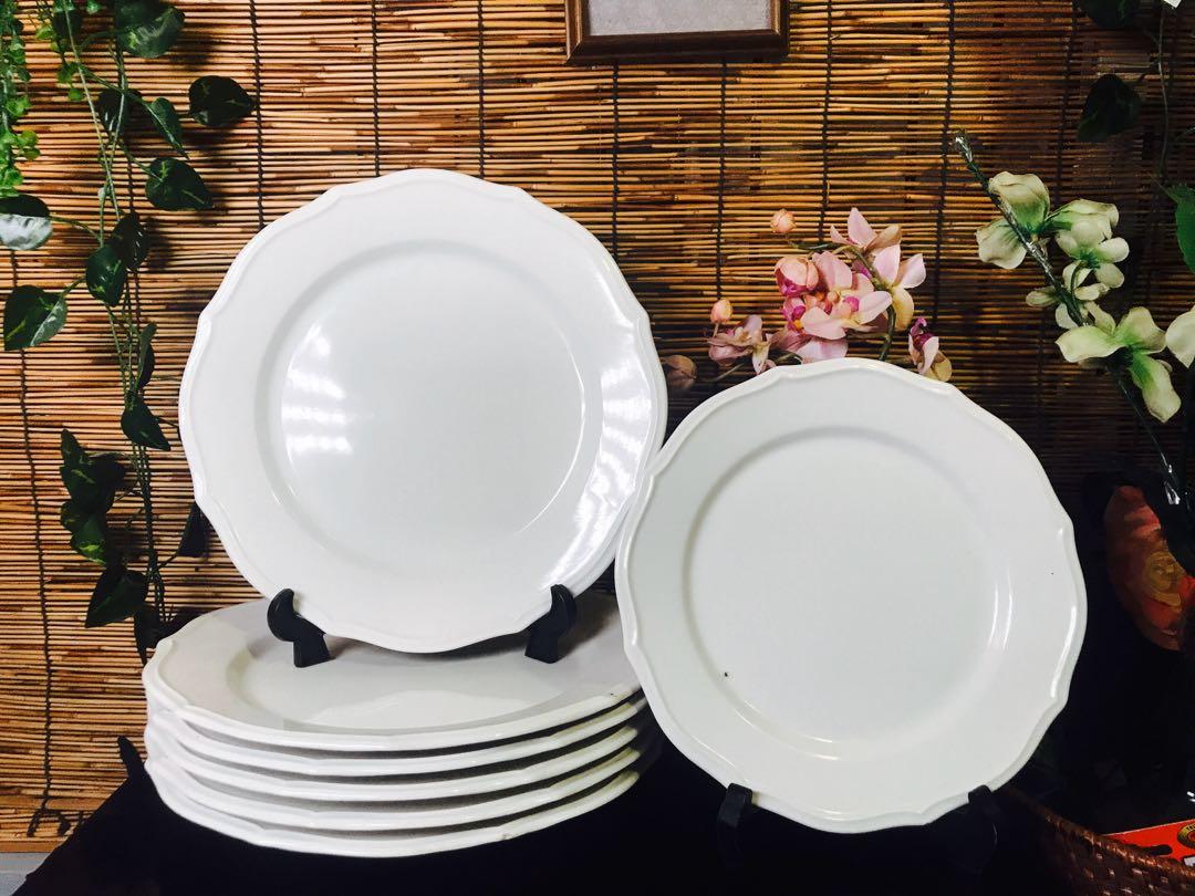 Korea PORCELAIN dinner plate set, Furniture & Home Living, Kitchenware