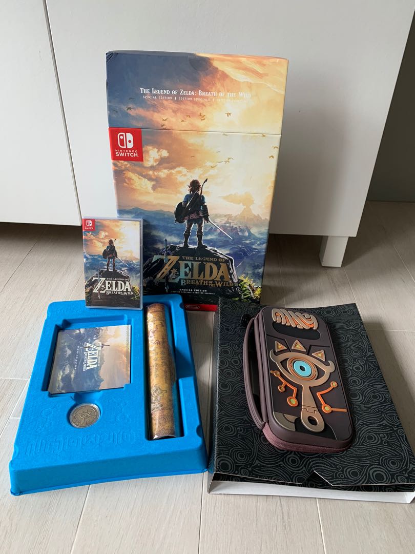 Legend Of Zelda Breath Of The Wild Special Edition Video Gaming Video 