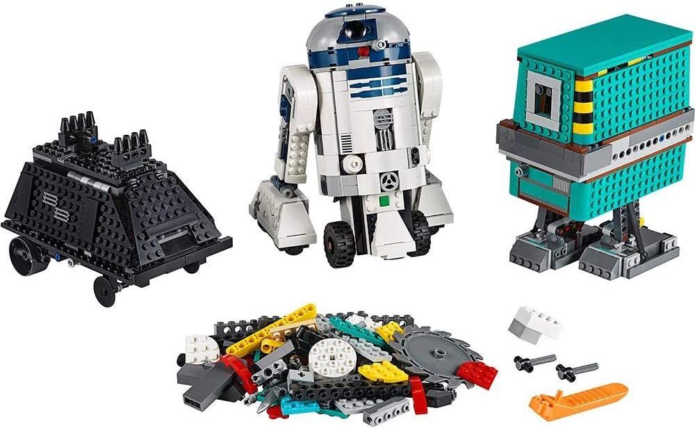 LEGO Star Wars Boost Droid Commander 75253 Build Code Interactive Play R2D2 Buildable Robot 1,177pcs (Category: Lego & Building Sets) located in San Juan City. Submitted by princessshyph (Listing ID 1033005527, Image 2). Description: This coding toy incorporates a shading and separation sensor, intelligent toy engine and Bluetooth Move Hub. Children can utilize the 1,177 pieces to manufacture famous Star Wars characters, including R2-D2, Gonk Dro