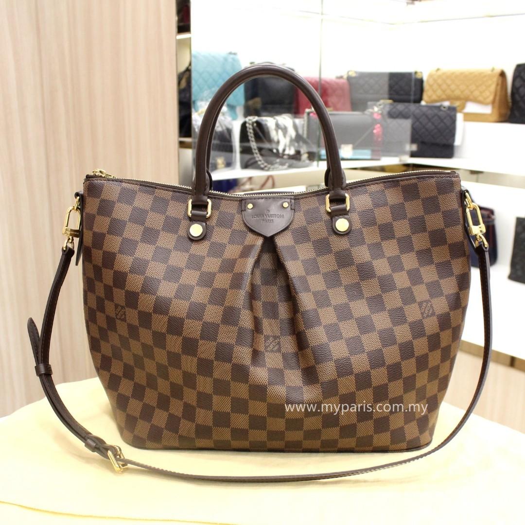 Louis Vuitton Siena MM Damier Ebene Bag, Luxury, Bags & Wallets on Carousell