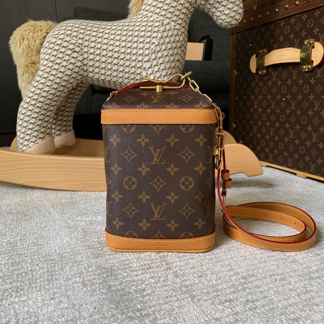 LV bucket pouch, Luxury, Bags & Wallets on Carousell