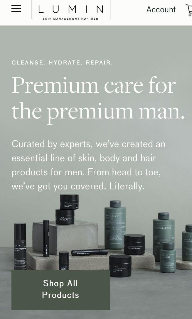 lumin sensitive skin