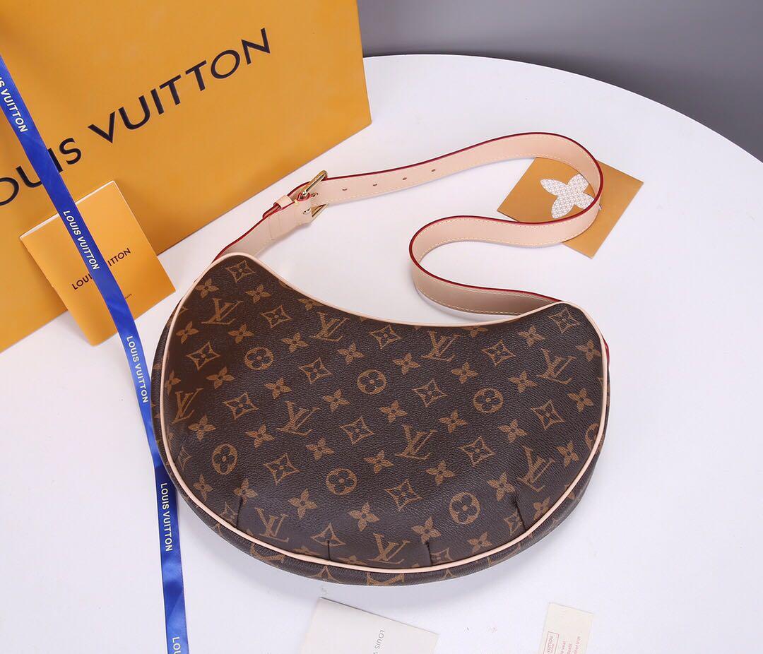 🥐 Louis Vuitton Monogram Pochette Croissant Shoulder Bag M51510