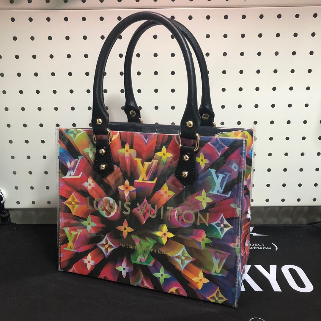 LV PVC paper bag Women s Fashion Bags Wallets Purses Pouches on Carousell