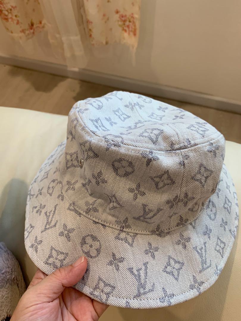 Louis Vuitton Reversible Bucket Hat Distorted Damier Cotton - ShopStyle